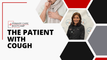 Get started with the patient experiencing a cough.