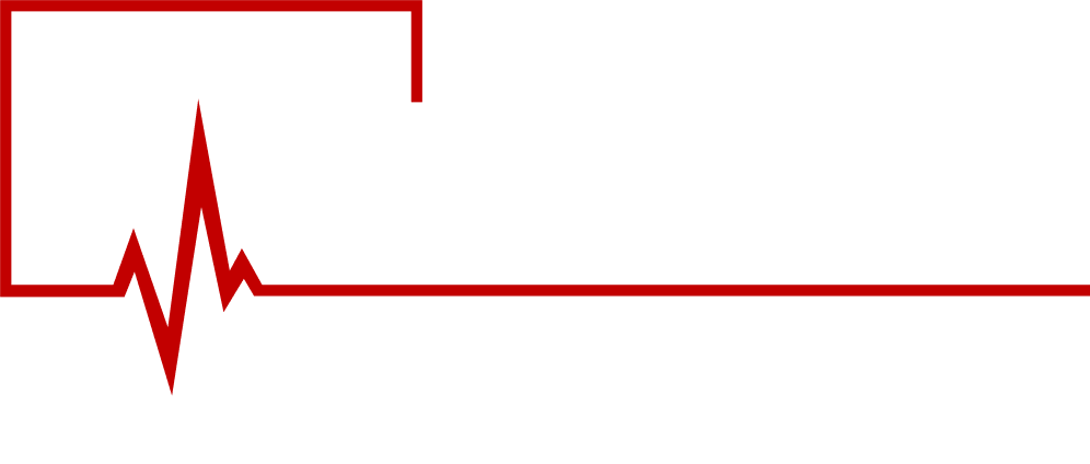 The logo for ecg prep courses.